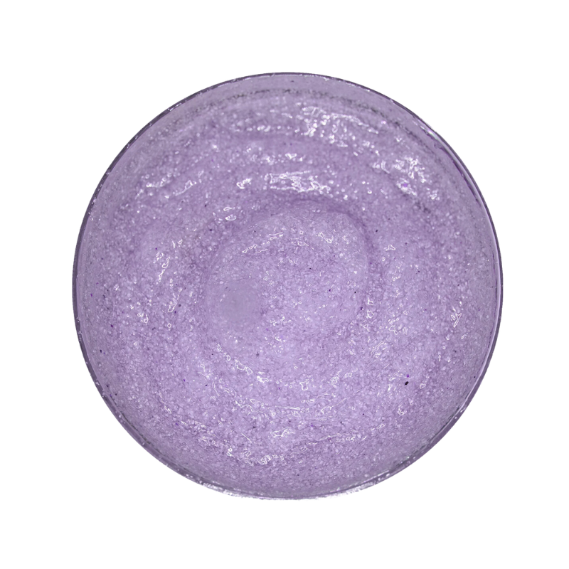 LAPALM Hot Oil Sugar Scrub Dissolving Exfoliant with Aloe Vera and Vitamin E 12oz - Sweet Lavender Dreams