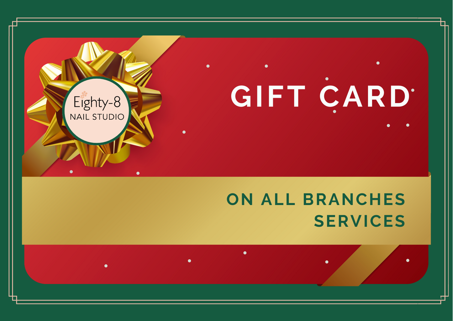 GIFT CARD FOR ALL BRANCHES